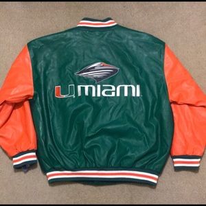 Vintage Miami Hurricanes Jacket